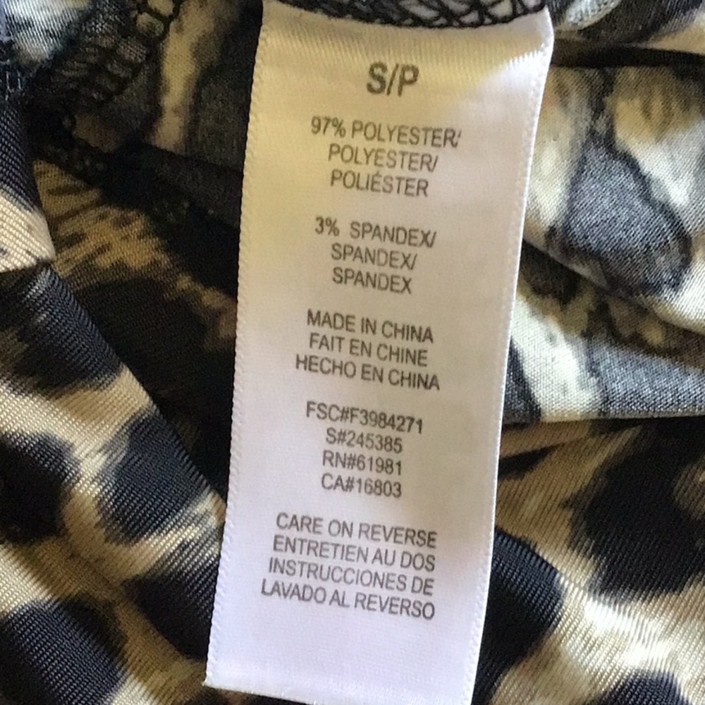 Signature Collection Animal Print Tunic - Picture 7 of 7